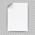 White papers - stock vector