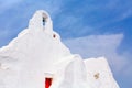 White Paraportiani Church, island Mykonos, Greece Royalty Free Stock Photo