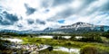 White pass mountains in british columbia Royalty Free Stock Photo