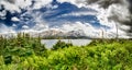 White pass mountains in british columbia Royalty Free Stock Photo