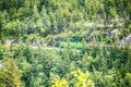 White pass mountains in britishcolumbia Royalty Free Stock Photo