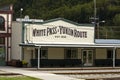 White Pass and Yukon Rail Depot in Skagway