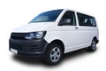 White Passenger Van