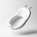 white patient bedpan Royalty Free Stock Photo