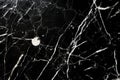 White pattern natural detailed structure of black marble Marquina texture for interior or product design. Abstract dark Royalty Free Stock Photo