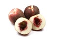 White Peaches Royalty Free Stock Photo