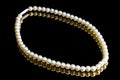 White Pearl Necklace Royalty Free Stock Photo