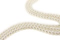 White Pearl Necklace Royalty Free Stock Photo