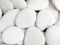 White pebbles Royalty Free Stock Photo