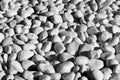 White pebbles on a beach