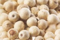 White Pepper Macro Isolated Royalty Free Stock Photo