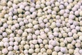 White pepper peppercorns texture close up. Royalty Free Stock Photo