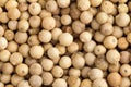 White peppercorns Royalty Free Stock Photo