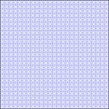 White and perano colored lattice patern