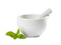 White pestle Royalty Free Stock Photo