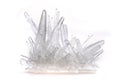 White phosphate crystal