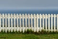 White picket fence Royalty Free Stock Photo