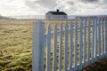 White Picket Fence. American Camp, San Juan Island, Washington.