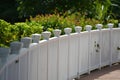 White Picket Fence Royalty Free Stock Photo