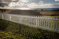 White Picket Fence Royalty Free Stock Photo