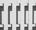 White pickett fence Royalty Free Stock Photo