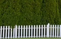 White pickett fence
