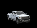 White pickup truck