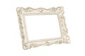 White picture frame Royalty Free Stock Photo