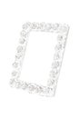 White picture frame Royalty Free Stock Photo