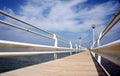 White pier on Corfu