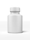 White pill bottle