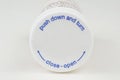 White Pill Bottle Top Royalty Free Stock Photo