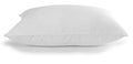 White pillow. Royalty Free Stock Photo