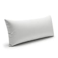 White pillow form isolated on white background Royalty Free Stock Photo