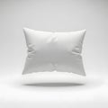 White pillow isolated on white background Royalty Free Stock Photo