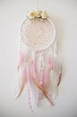 White-Pink Dreamcatcher