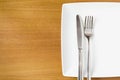 White place setting