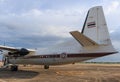 White Plane on runway