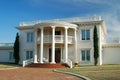 White Plantation Home Royalty Free Stock Photo