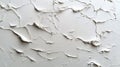 Texture of a white plaster wall showing cracks and uneven surfaces in natural light Royalty Free Stock Photo