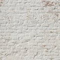 White plastered brick wall Royalty Free Stock Photo