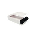 White Plastic bag sealer Portable with heat isolated on white background