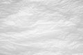 White plastic bag texture background. Royalty Free Stock Photo