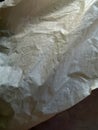 A White Plastic Bag Texture, macro, background Royalty Free Stock Photo