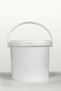 White plastic container Royalty Free Stock Photo