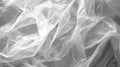 White Plastic Draped in Abstract Folds Royalty Free Stock Photo