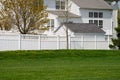 white plastic fence nature modern vinyl privacy