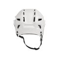 White plastic hockey helmet isolated on white Royalty Free Stock Photo