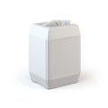 White Plastic Jerrycan Royalty Free Stock Photo