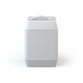 White Plastic Jerrycan Royalty Free Stock Photo